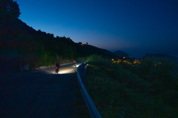 Into sunrise — along the Ligurian coast, close to Levanto
